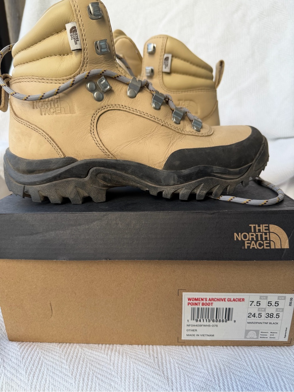 The North Face Women’s Tan Hiking Boots - Rugged Trail Performance